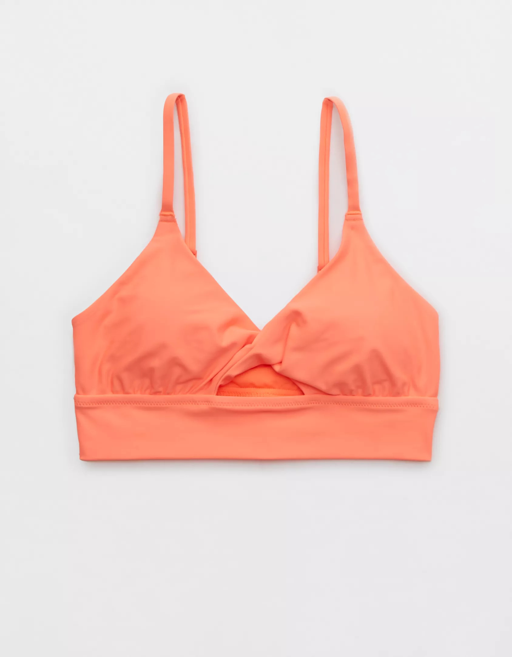 Aerie Twist Longline Scoop Bikini Top | American Eagle Outfitters (US & CA)