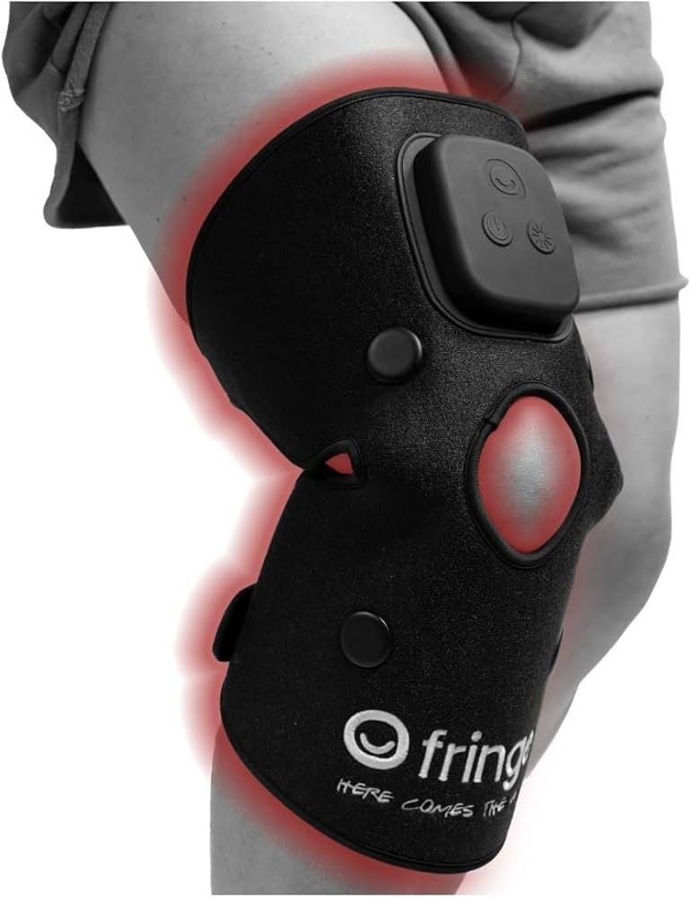 Fringe Red Light Therapy Wrap for Knee, Foot & Ankle, Both Red Light 660nm and Infrared Light 850... | Amazon (US)