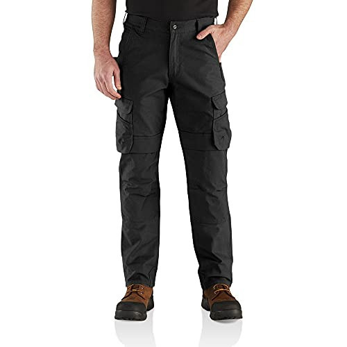Carhartt Mens Rugged Flex Steel Cargo Work Utility Pants, Black, 32W x 34L US | Amazon (US)
