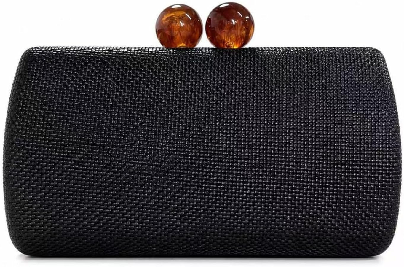 Upbull Evening Clutch Purses Women Trendy Kisslock Straw Summer Beach Bag Crossbody Clutch Purse ... | Amazon (US)