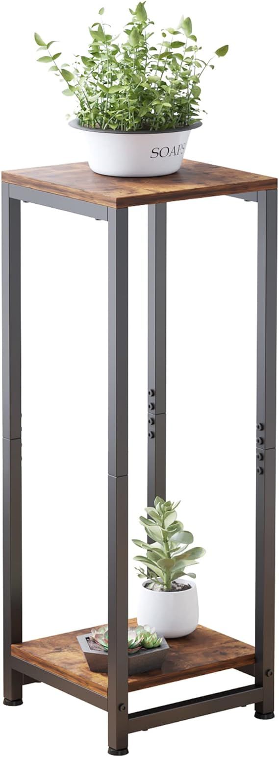 VonDream Tall Plant Stands Indoor ,2 Tier Pedestal Stand, Corner Plant Stands for Indoor Plants M... | Amazon (US)