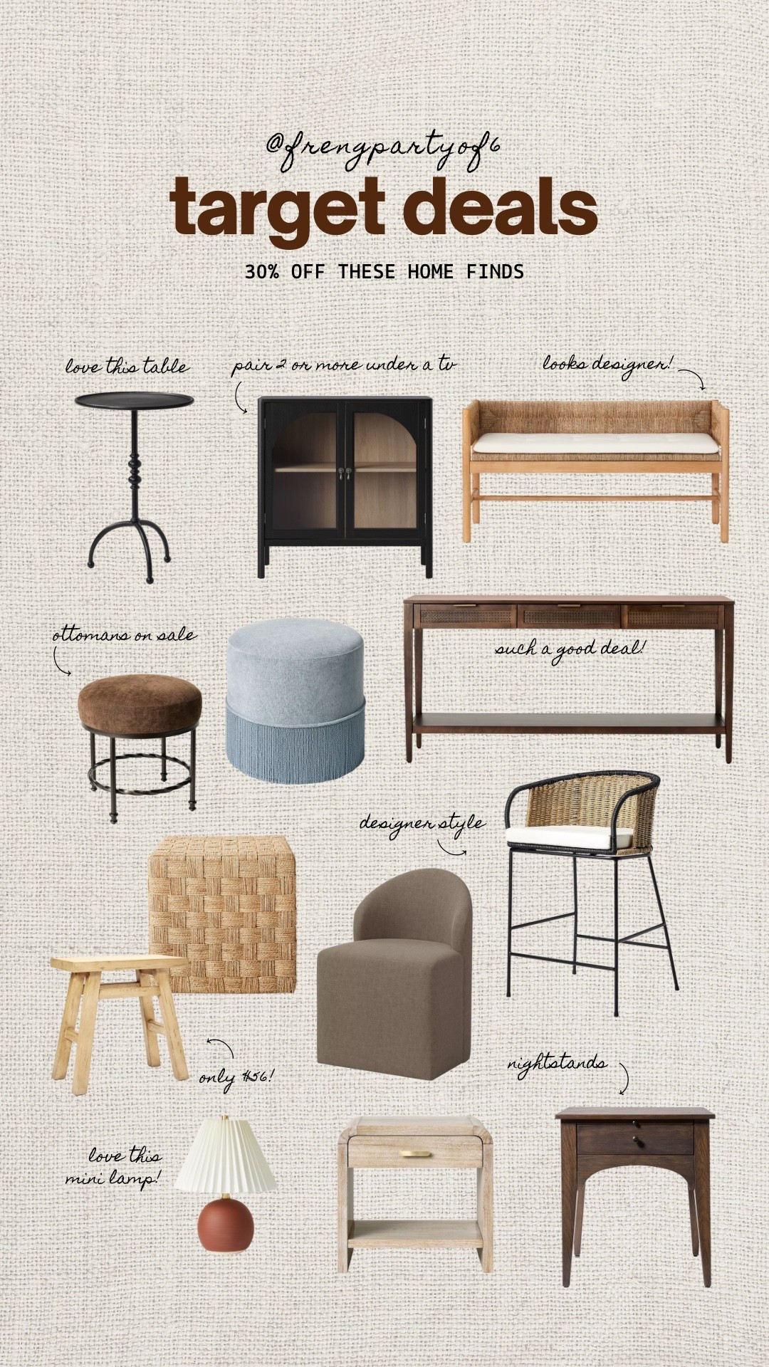 On sale at Target today! Save 30% off these home finds.