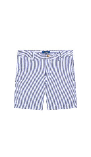Kids Preppy Short in Blue Seersucker | Revolve Clothing (Global)