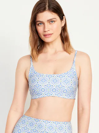 Scoop-Neck Bikini Swim Top | Old Navy (US)