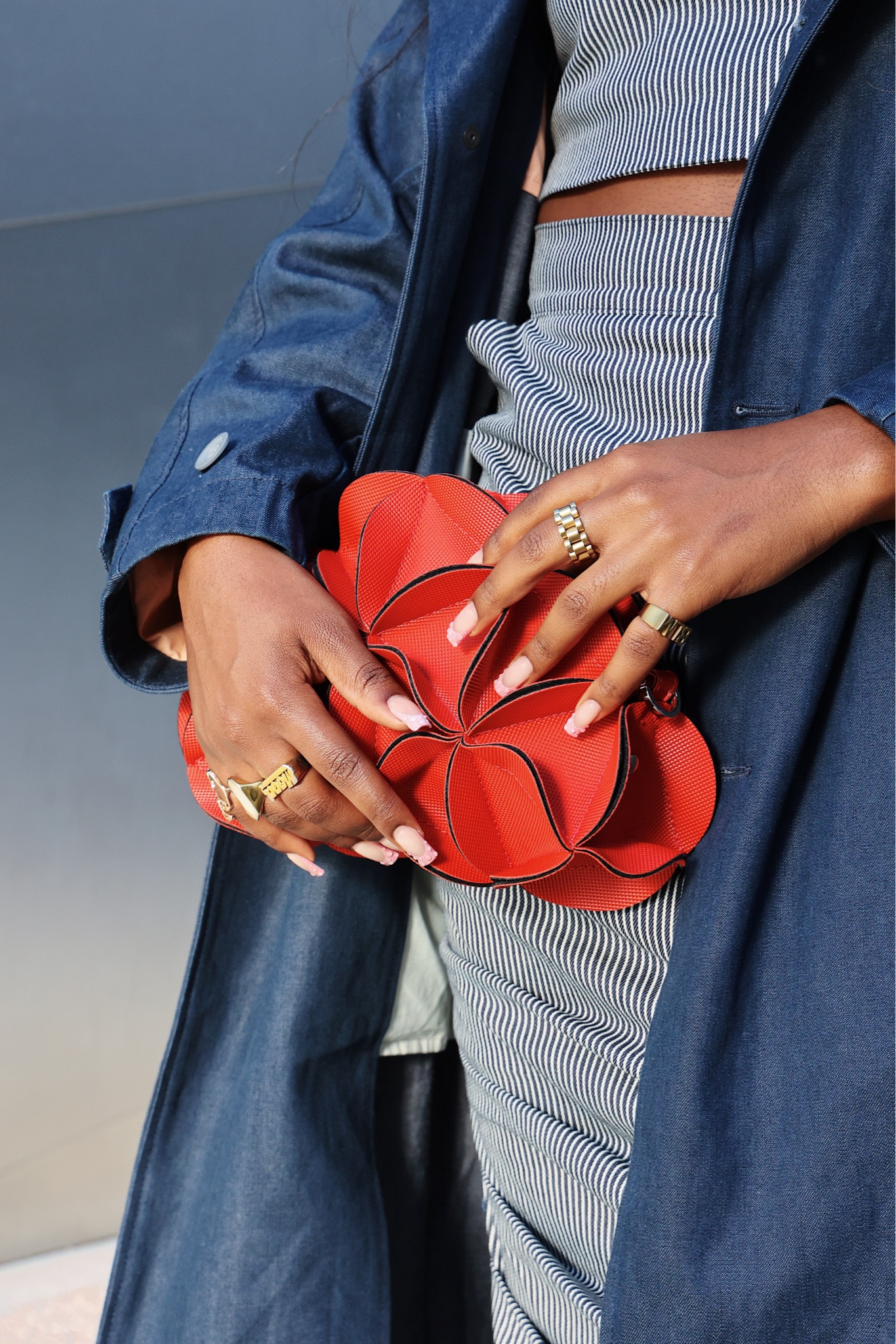 This bag fits the bill for the red trend and it is a 3d texture and pretty affordable 

#LTKHoliday #LTKworkwear #LTKstyletip