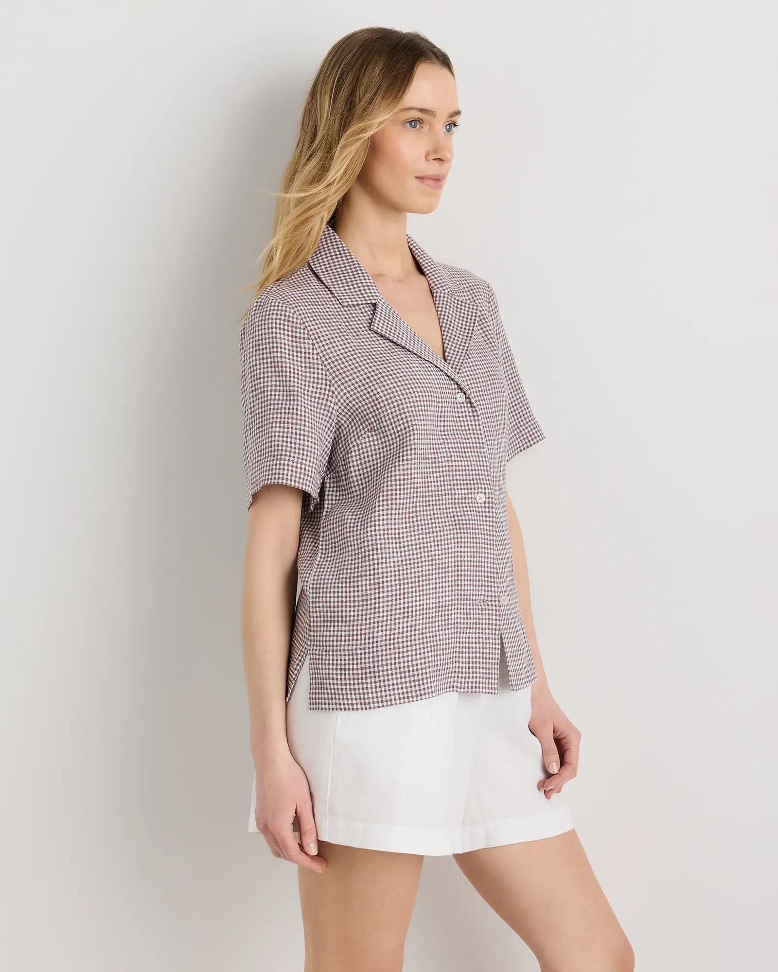100% European Linen Short Sleeve Shirt | Quince