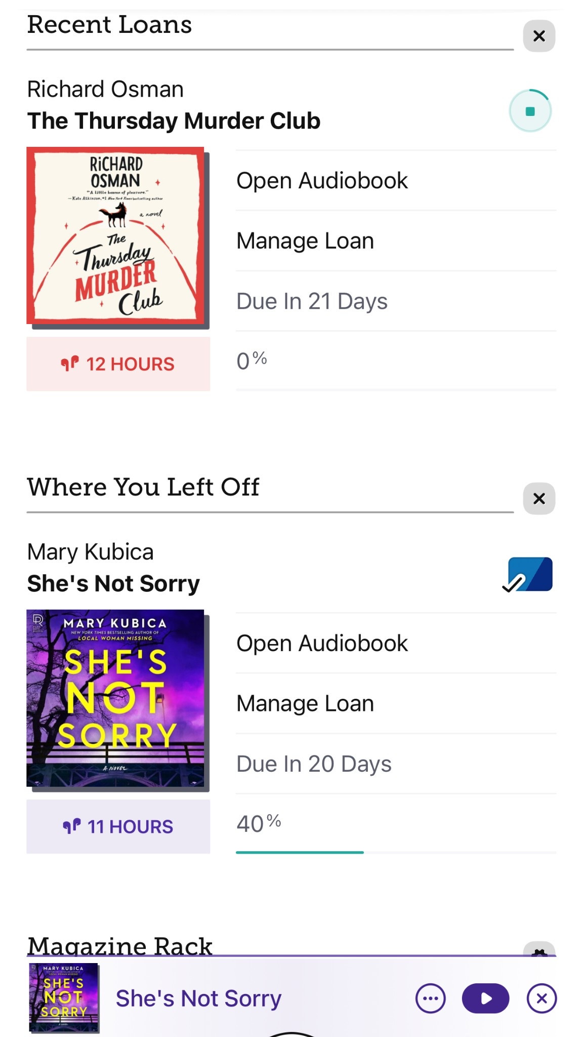 Currently listening to...