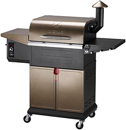 Z GRILLS Wood Pellet Grill and Smoker with PID Controller, 572 Sq. In Cooking Area, Direct Flame ... | Amazon (US)