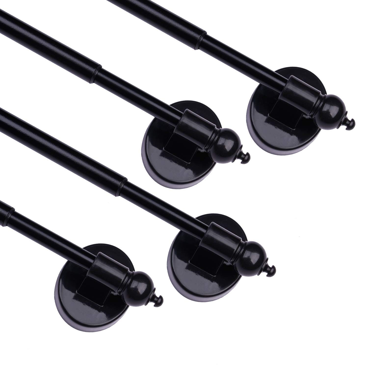 Magnetic Curtain Rods for Metal Doors，Multi-Use Adjustable Appliance for Windows Iron Steel Pla... | Amazon (US)