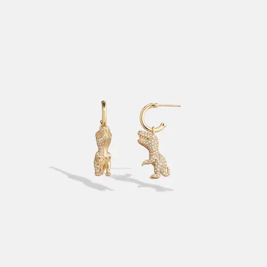 Pavé Rexy Huggie Earrings | Coach (US)