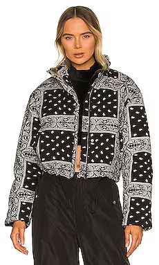 superdown Gianina Puffer Jacket in Black from Revolve.com | Revolve Clothing (Global)