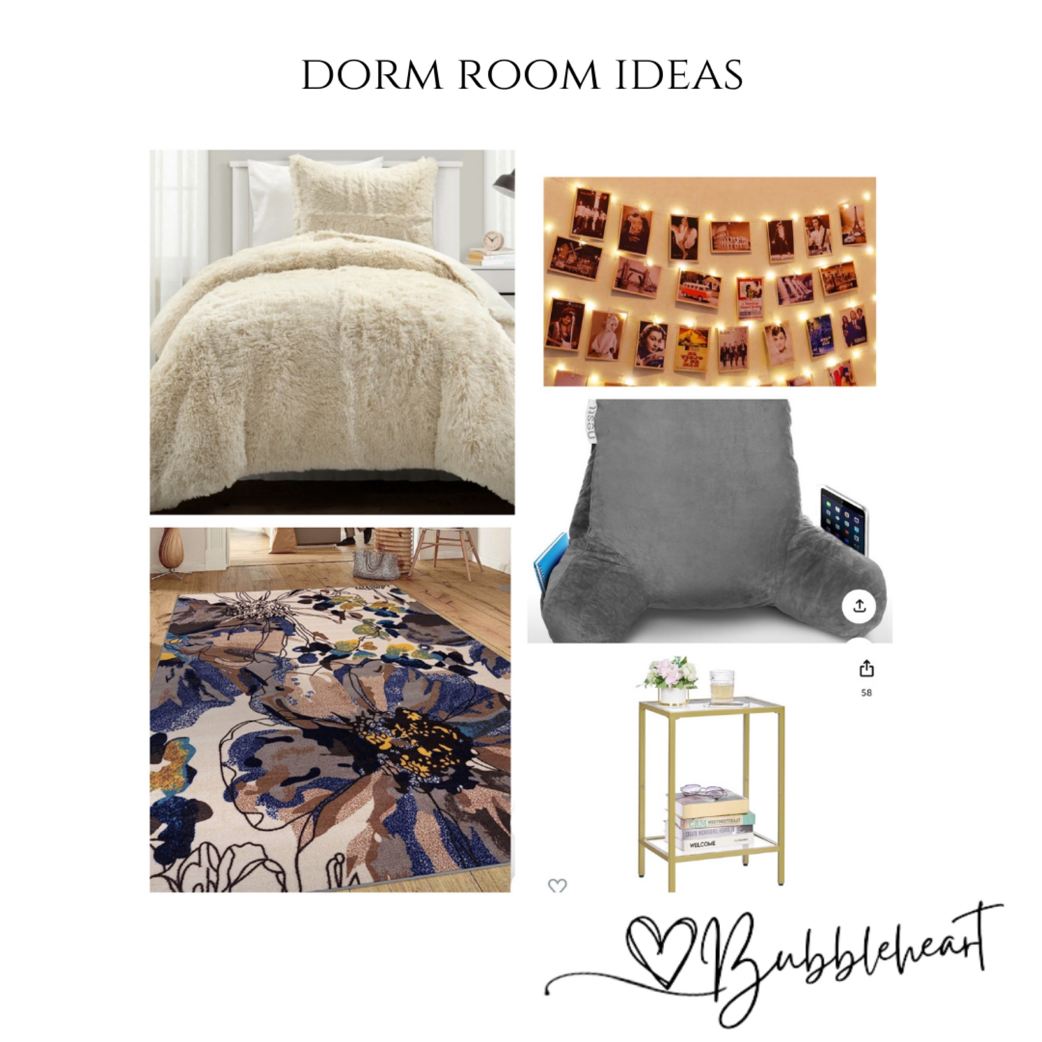 Dorm Room Ideas! 💜

College dorm bedding, college dorm rug, college dorm ideas, college dorm decor, college dorm pillows, college dorm sheets, college dorm wall art, back to school, fuzzy bedding, fluffy bedding, floral pillows, cozy room ideas

#LTKBacktoSchool