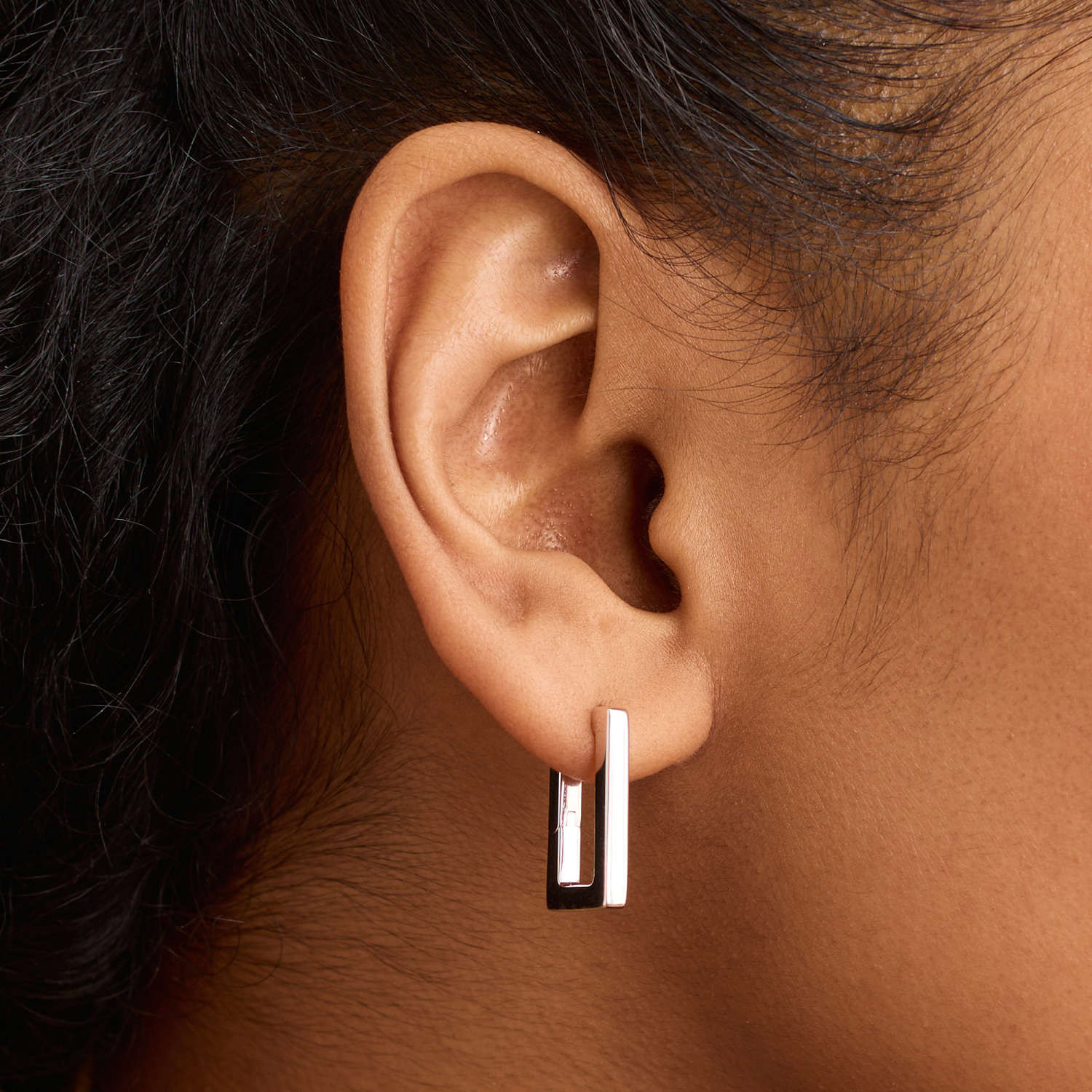 Block Large Hoops | Mejuri (Global)