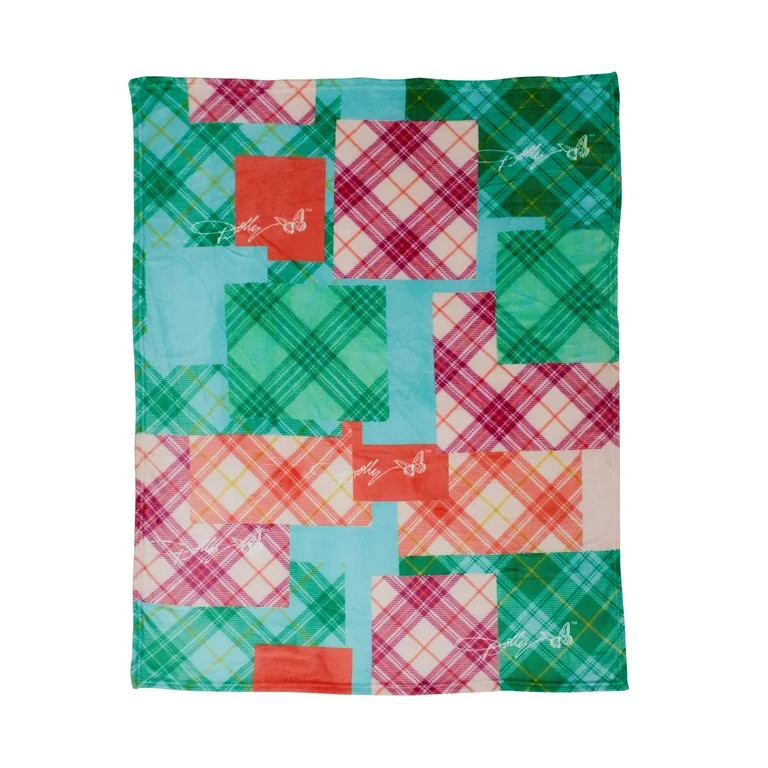 Dolly Parton Patchwork Throw Blanket for Adults, 45 X 55 Inches, by Ruz, Country Charm Decor - Wa... | Walmart (US)