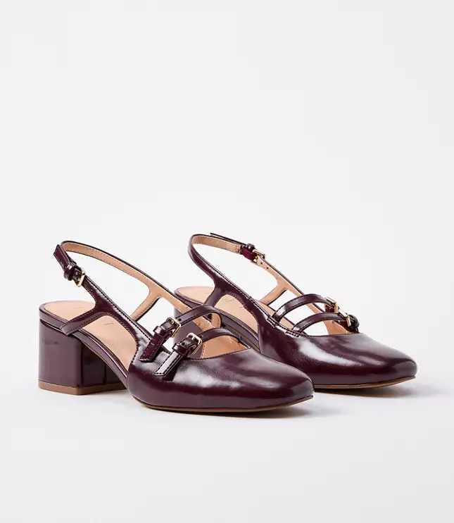 Mary Jane Slingback Heels | LOFT