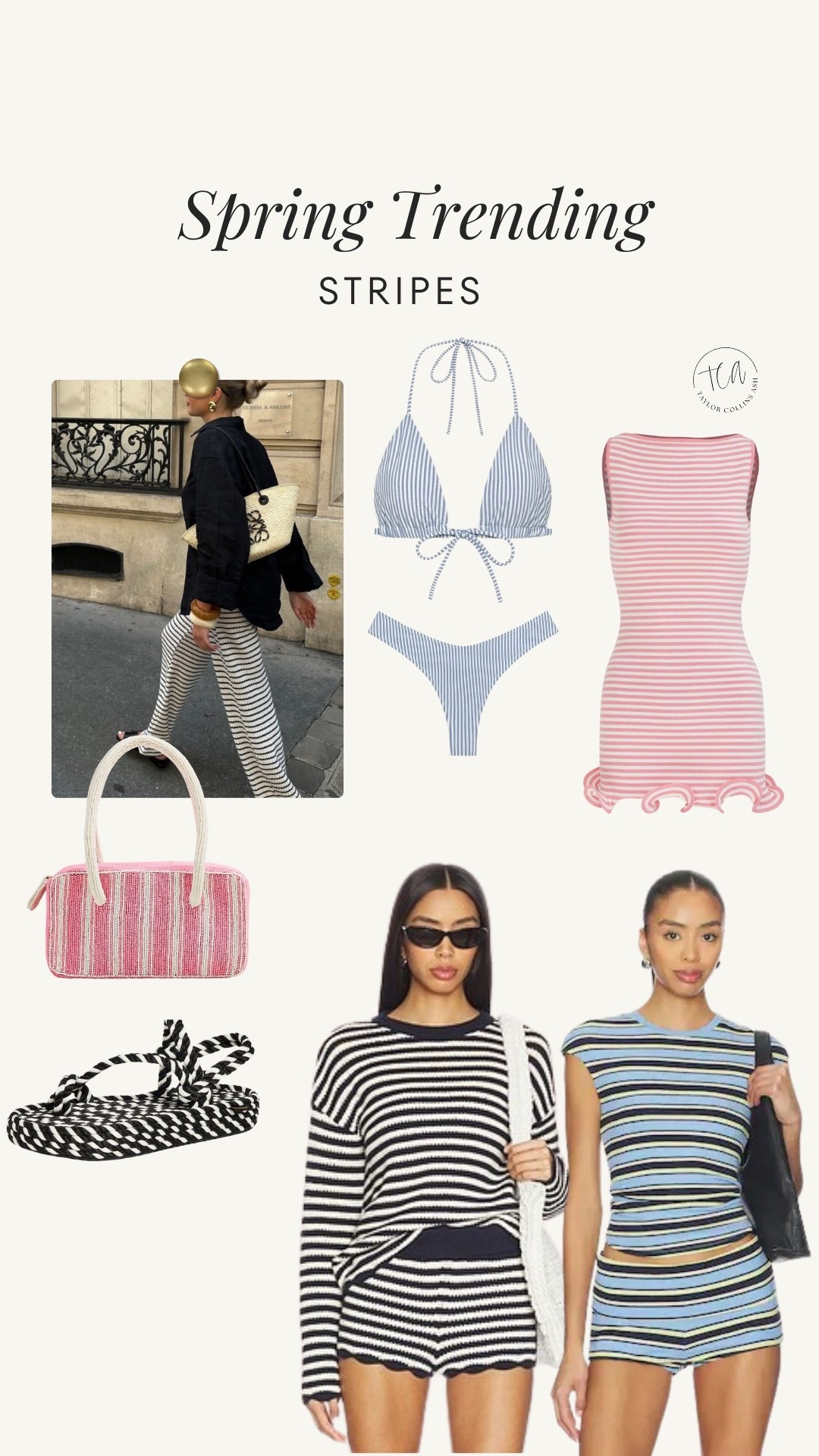 Stripes trending for spring-- especially striped sets! 

#LTKSeasonal #LTKSaleAlert #LTKootd