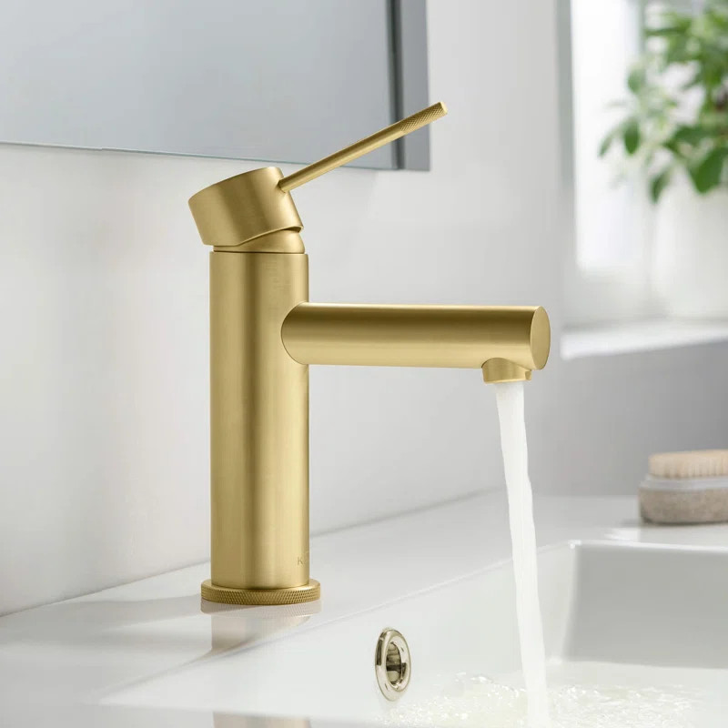 Circular X Single Hole Faucet Single-handle Bathroom Faucet | Wayfair Professional