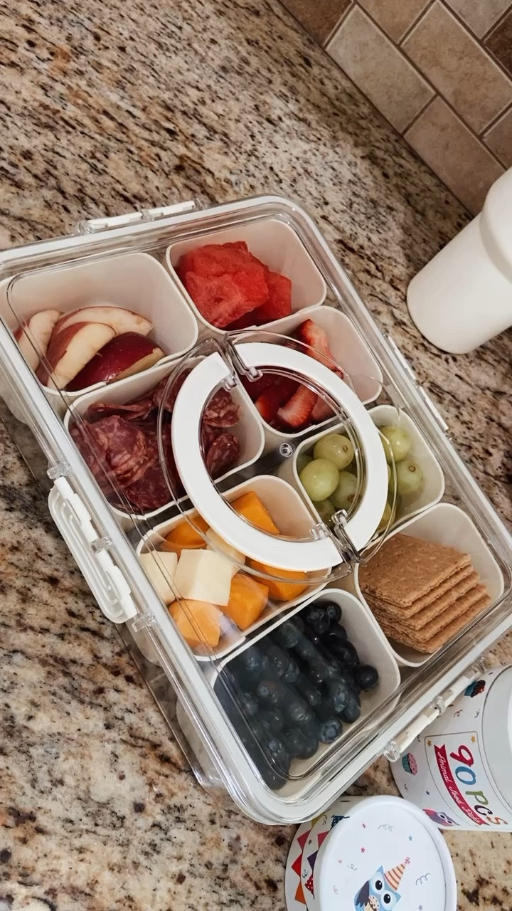 Snack container for this summer! Perfect for any picnic or outing to the park. And snack snacks for the go! 

#LTKSummerSales #LTKxNSale #LTKSaleAlert