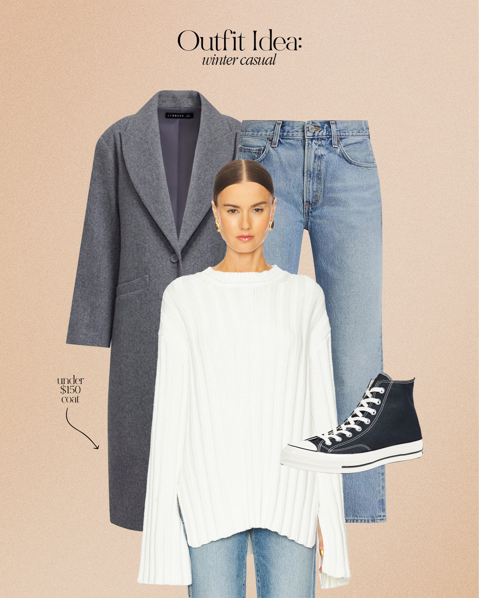 Casual & easy outfit for winter ❄️