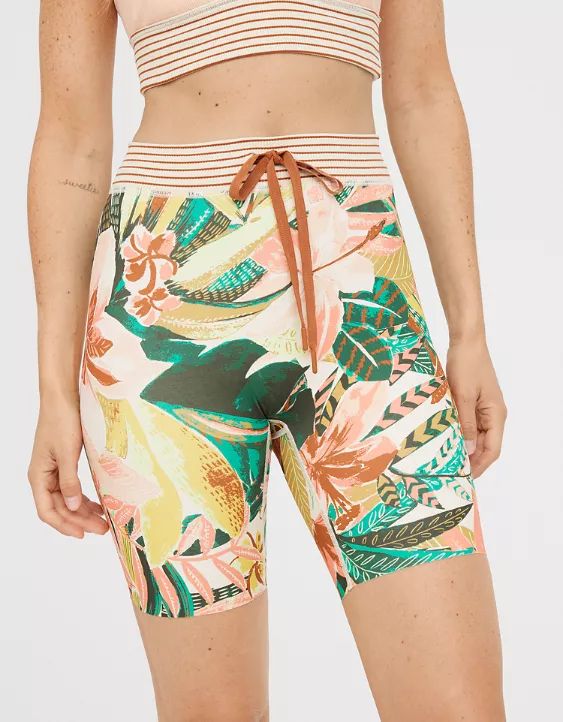 OFFLINE By Aerie Goals Drawcord Bike Short | American Eagle Outfitters (US & CA)