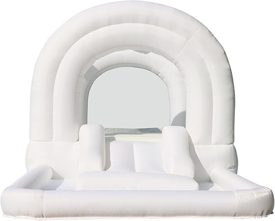 Bounceland Daydreamer Cloud Bounce House w/Ball Pit, Neutral Bouncer with Slide, 11.8 ft L x 6.9 ... | Amazon (US)