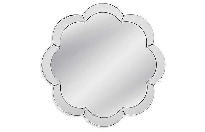 Bryant 32" Wall Mirror, Silver | One Kings Lane