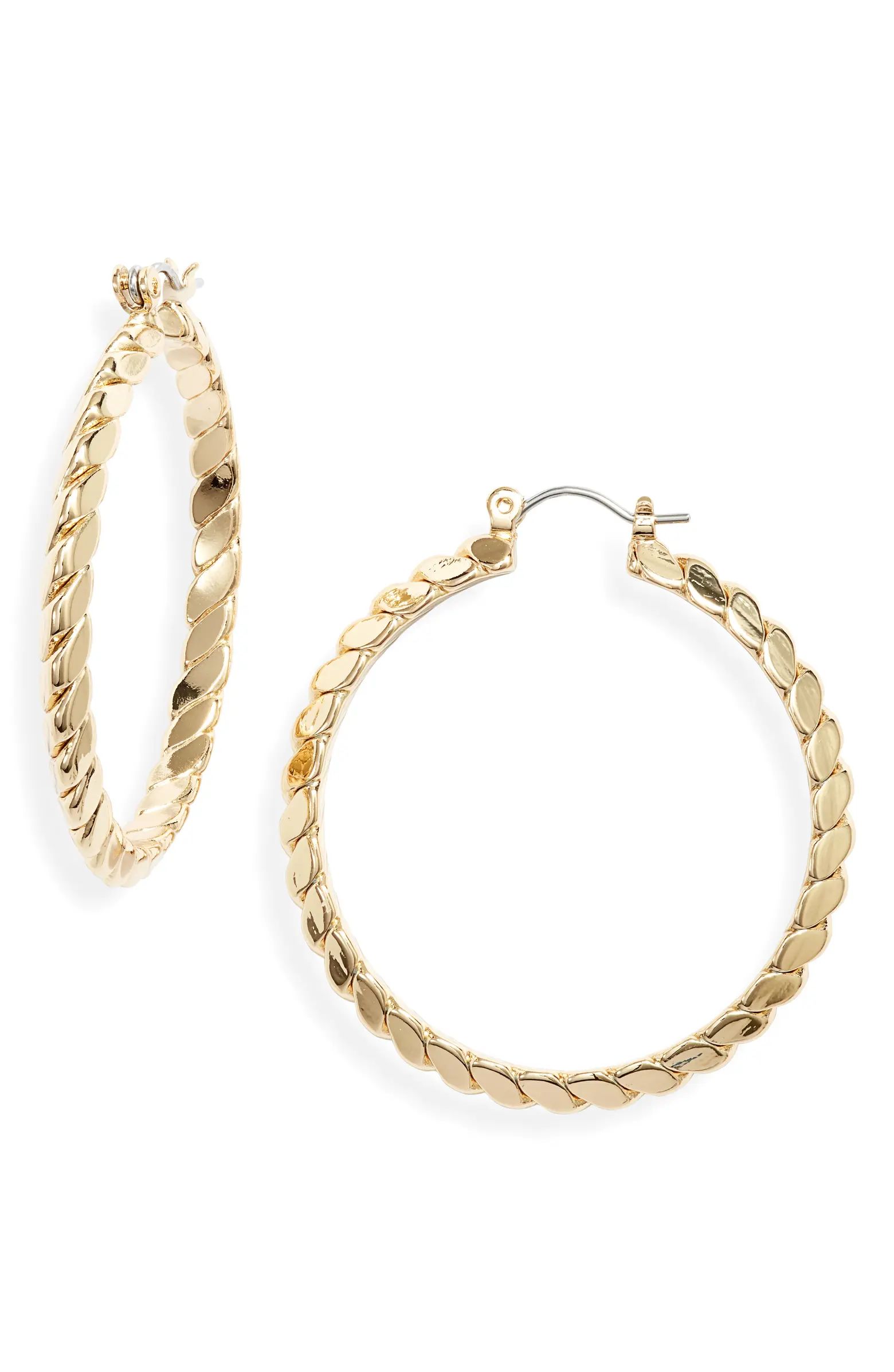 Nordstrom Twist Hoop Earrings | Nordstrom | Nordstrom