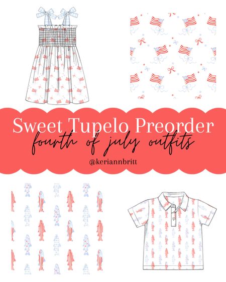 It’s time to get 4th of July preorders in for the summer and patriotic holidays! Sweet Tupelo Clothing has two adorable prints available in tons of style. Preorder closes March 24th at 11:59pm EST.

Kids summer outfit / bamboo pajamas / smocked outfit / Fourth of July / Americana style 

#LTKbaby #LTKSeasonal #LTKkids