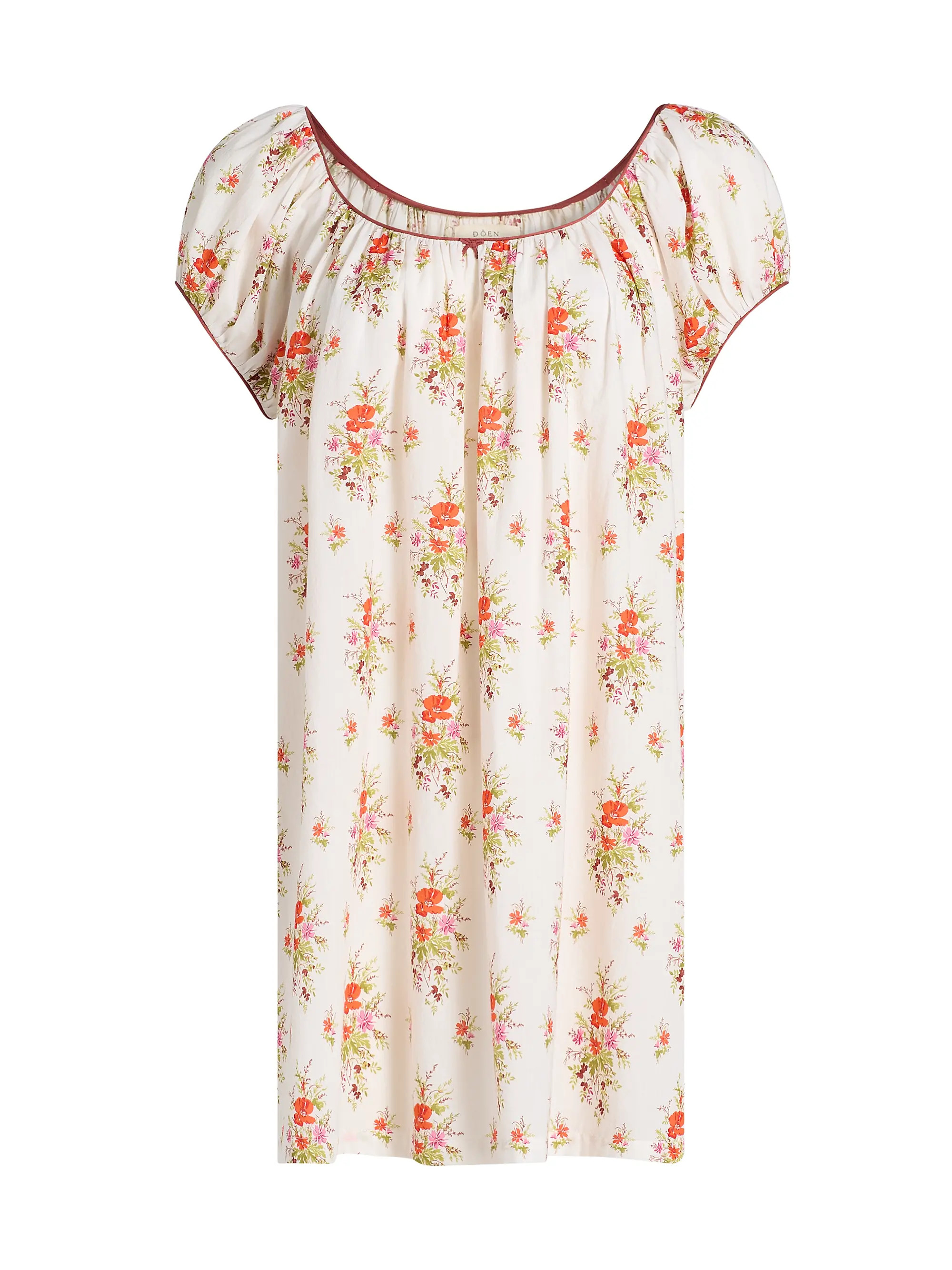 Julia Floral Cotton Minidress | Saks Fifth Avenue