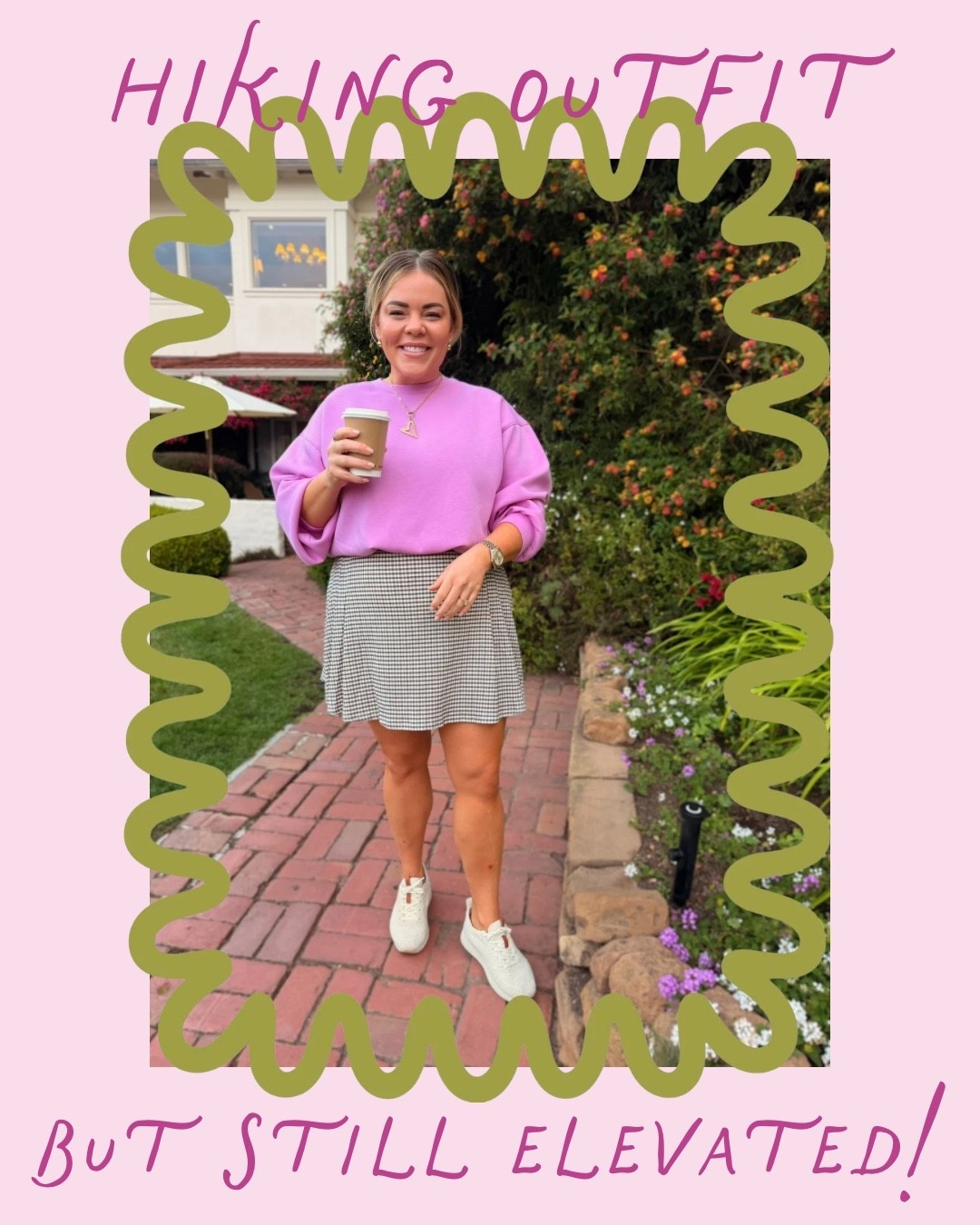 Who says a hiking outfit can’t be cute?! 💕 I loved this colorful sweatshirt paired with a classic skirt and sneakers for a day exploring Carmel-by-the-Sea! Comfortable, casual, and still feeling put together. My favorite kind of everyday outfit!

#LTKOOTD #LTKGRWM #LTKOver40