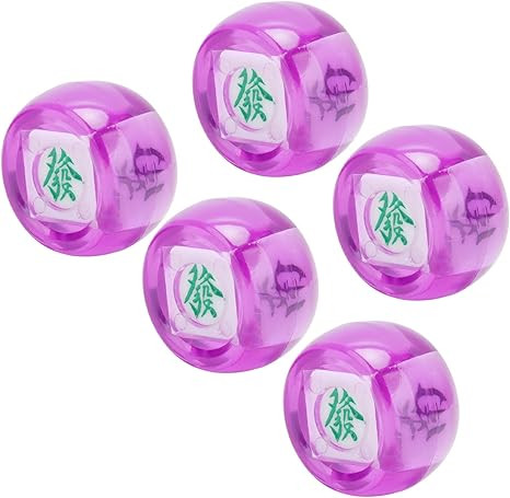 Mahjong Dice, 5Pcs Mahjong Wind Direction Dices South West North Sphere Game Dice for Entertainme... | Amazon (US)