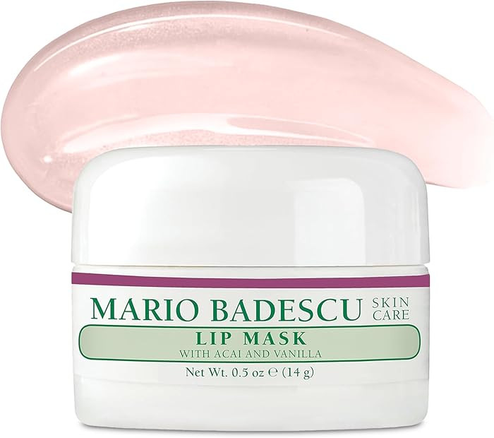 Mario Badescu Lip Mask, Overnight Lip Treatment Enriched With Skin Softening Coconut Oil and Hydr... | Amazon (US)
