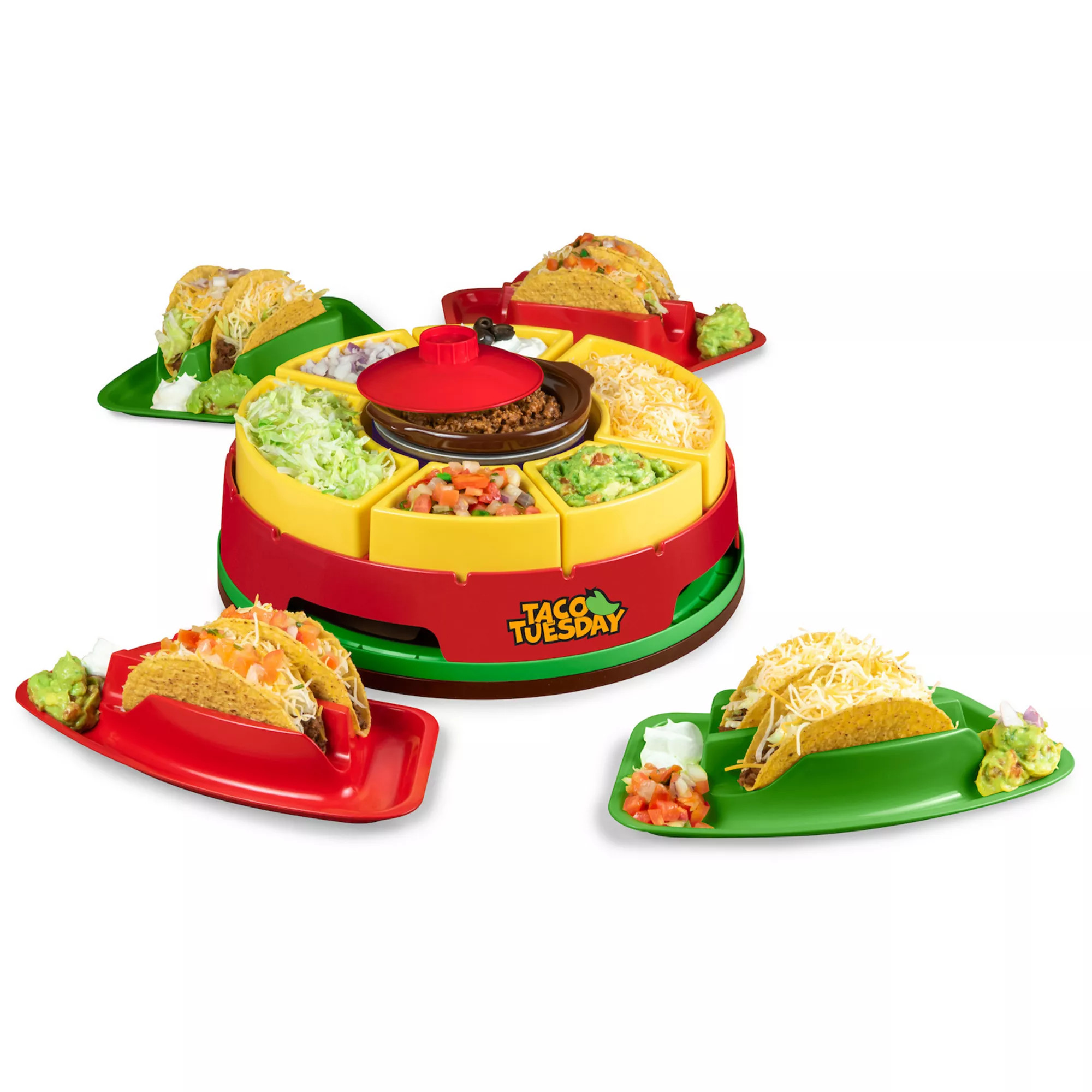Taco Tuesday Lazy Susan Taco Bar | Kohl's