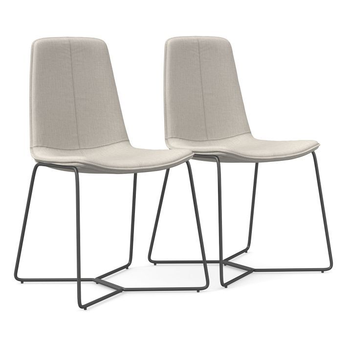 Slope Dining Chair (Set of 2) | West Elm (US)