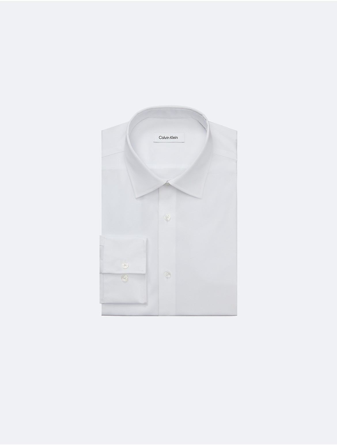 Calvin Klein Men's Refined Slim Stretch Button-Down Shirt - White - 16H/323 | Calvin Klein (US)