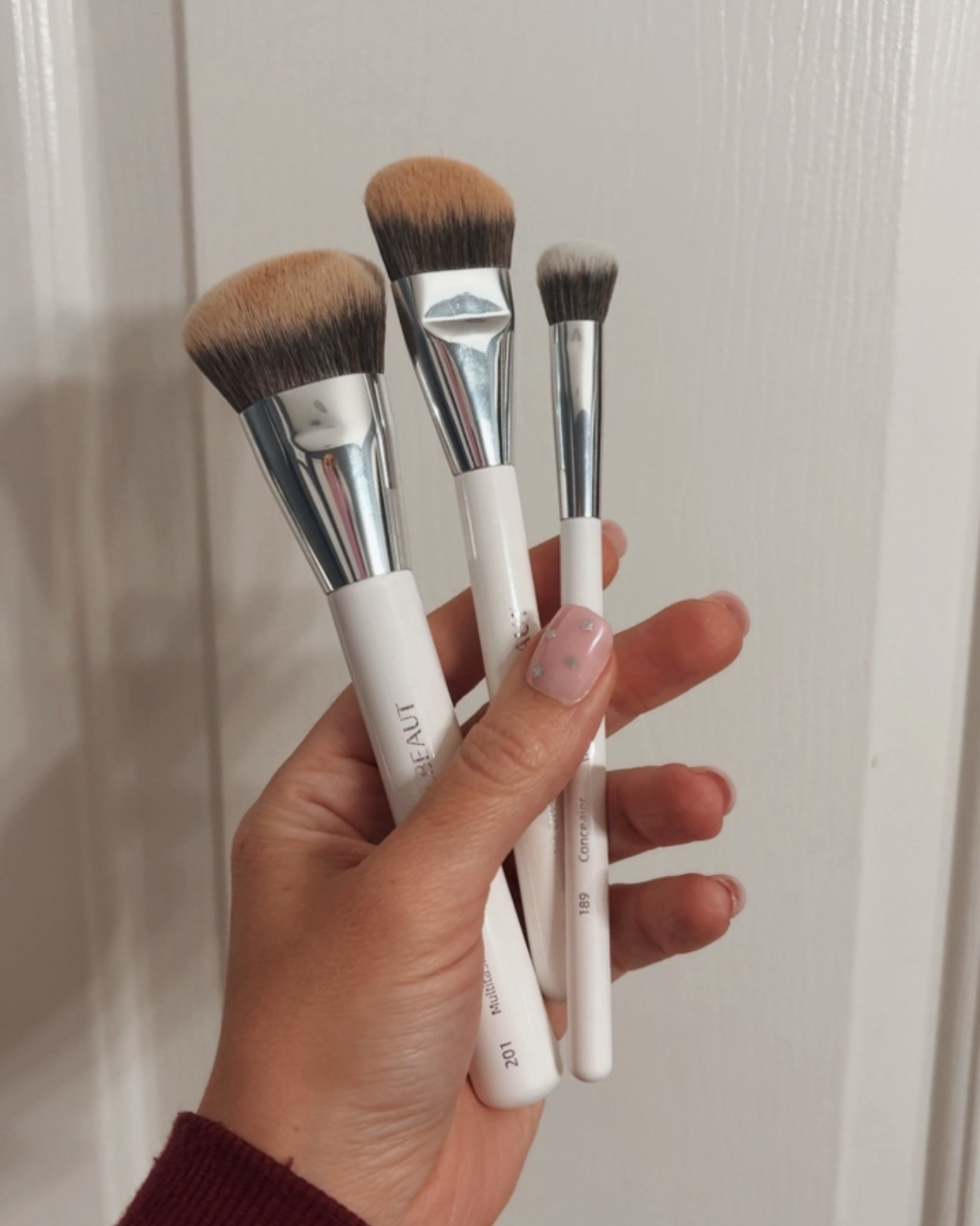 Eeeeek, this $15 Amazon brush set is supposed to be just as good if not better than the BK Beauty brushes! Will report back, but so far so good! 

#LTKmorningroutine #LTKgrwm