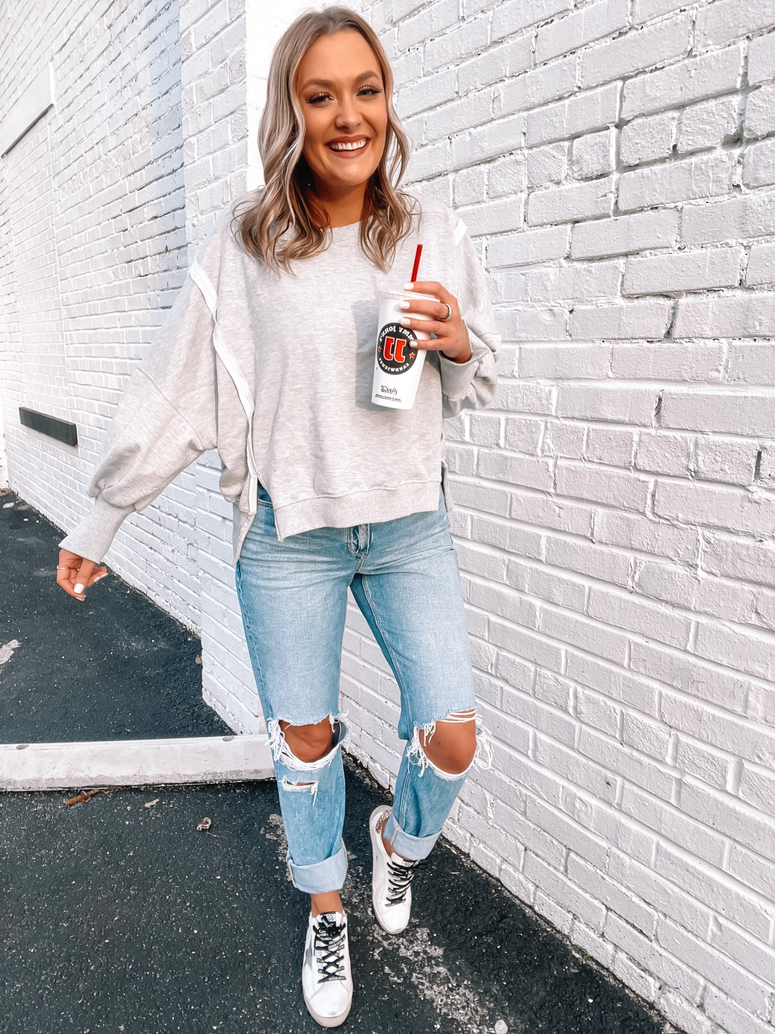 American Eagle Strigid mom jeans on sale now!! These are def a holy grail! Might even order a size or 2 up so I’m good to go postpartum 😂

I’m wearing a 10 X-long here & have them rolled up! 

#LTKsalealert #LTKmidsize #LTKSale