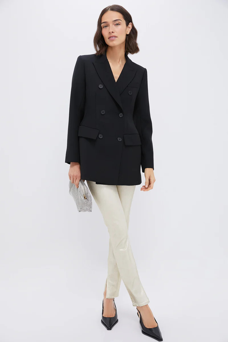 Black Sculpted Olivier Blazer | Tuckernuck (US)