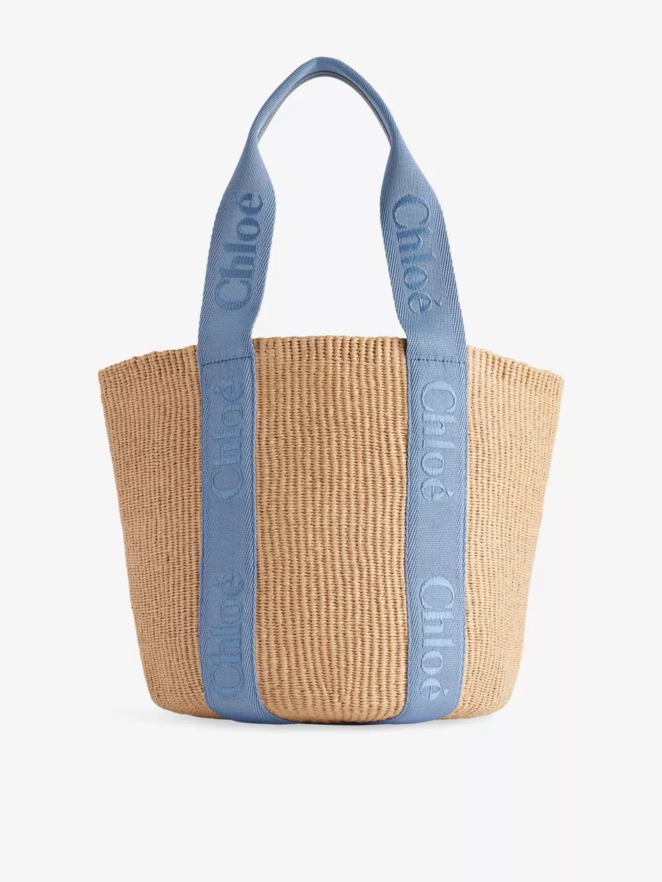 Woody Large Raffia Tote Bag | Selfridges