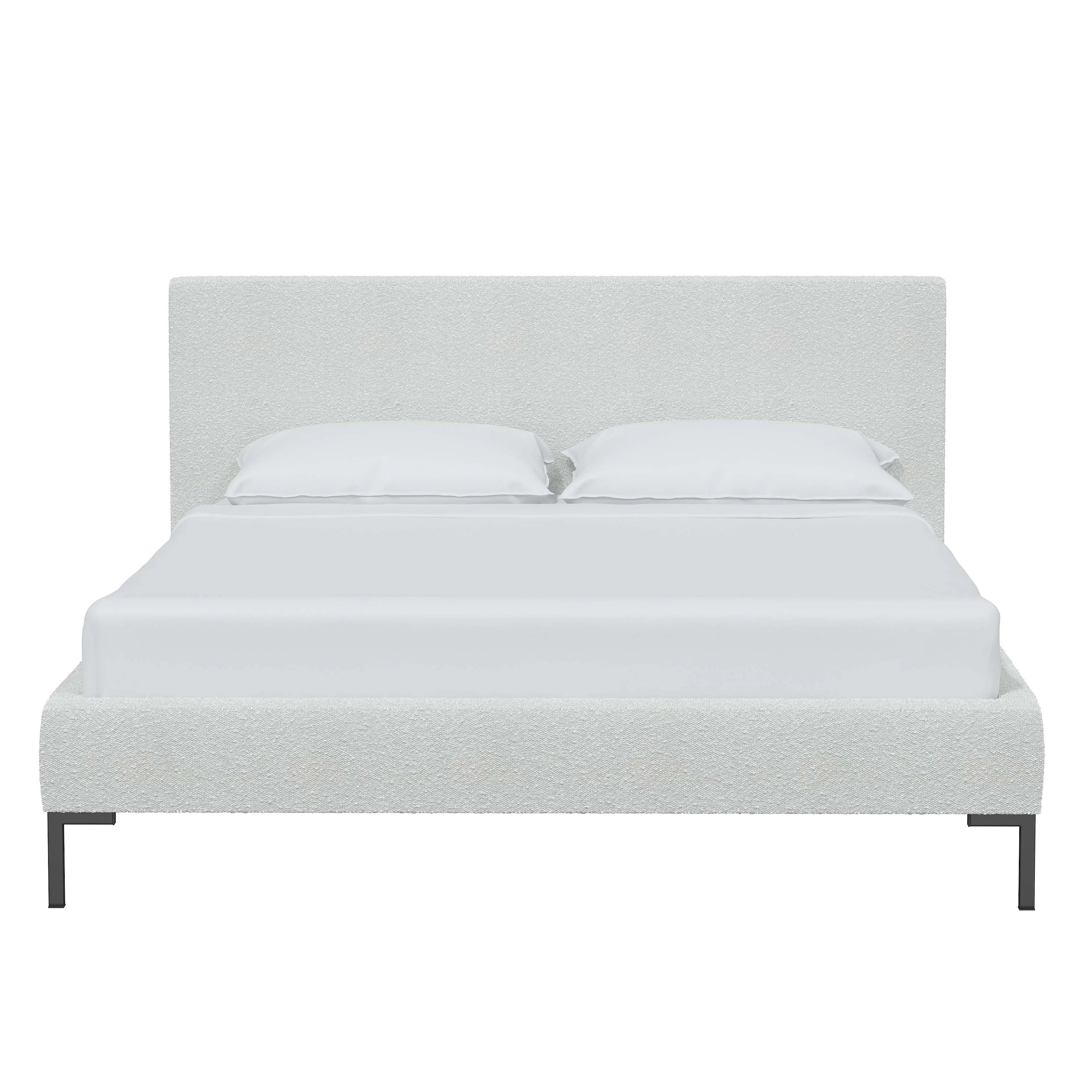 Florence-Graham Upholstered Low Profile Platform Bed | Wayfair Professional