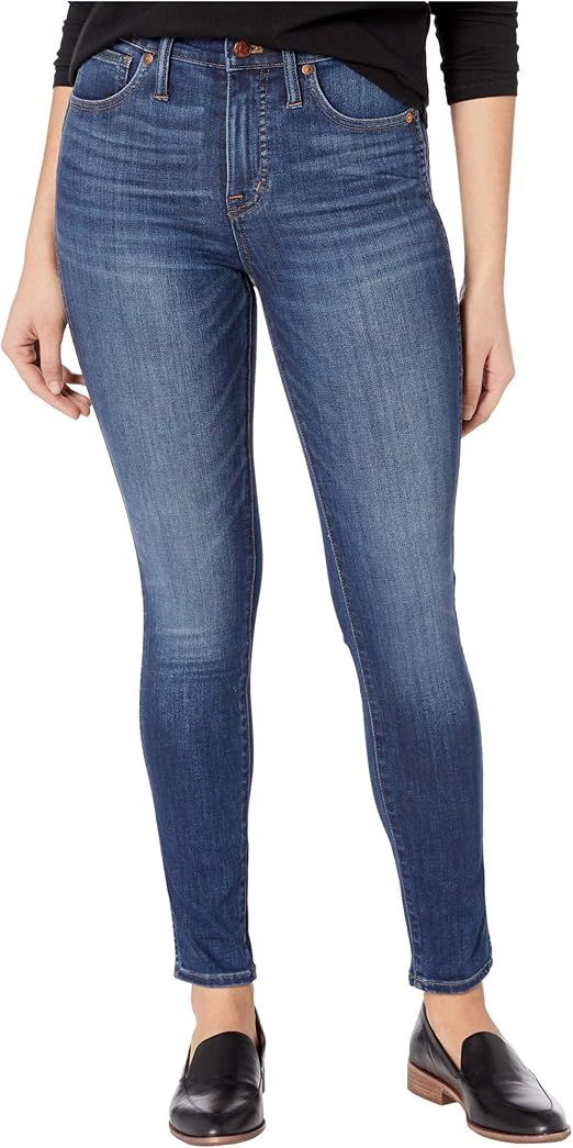 Madewell 10" High-Rise Skinny Jeans in Danny Wash: Tencel™ Denim Edition Danny 23 28.5 | Amazon (US)