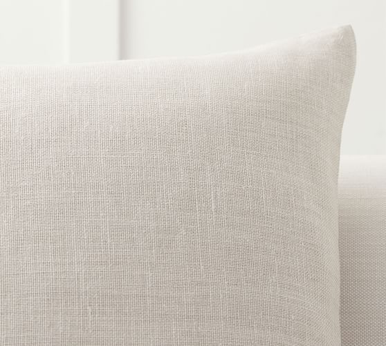 Belgian Linen Pillow Covers Made with Libeco&#8482; Linen | Pottery Barn (US)