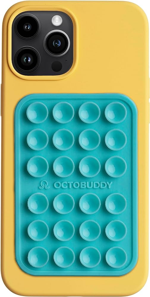 OCTOBUDDY MAX || Silicone Suction Phone Case Adhesive Mount || Compatible with iPhone and Android... | Amazon (US)