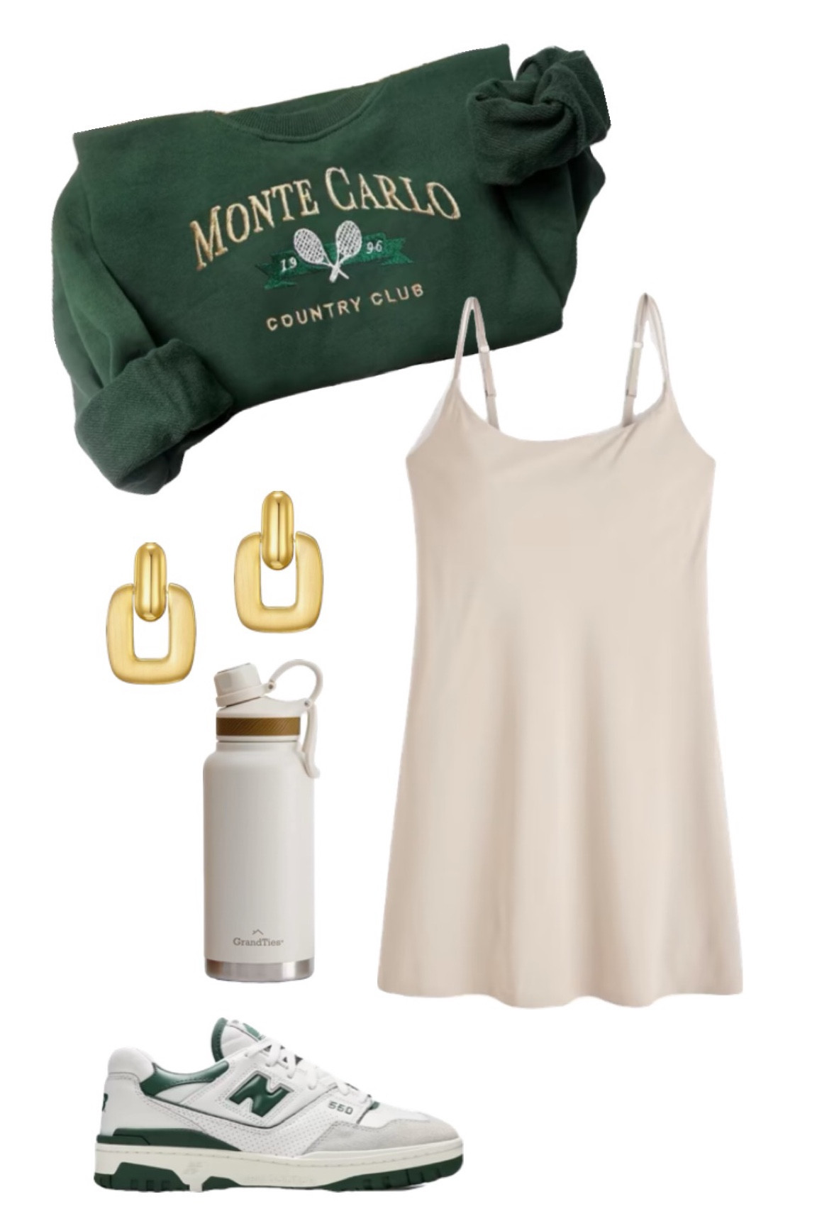 how to style an activewear dress ✨ 

tags: abercrombie, sweat shirt, green, dress, chic

#LTKfit #LTKFind #LTKstyletip
