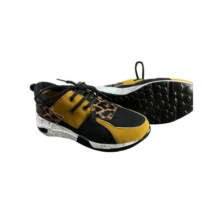 UKAP Womens Leopard Printed Sports Shoes Running Trainers Athletic Lace up Sneakers | Walmart (US)