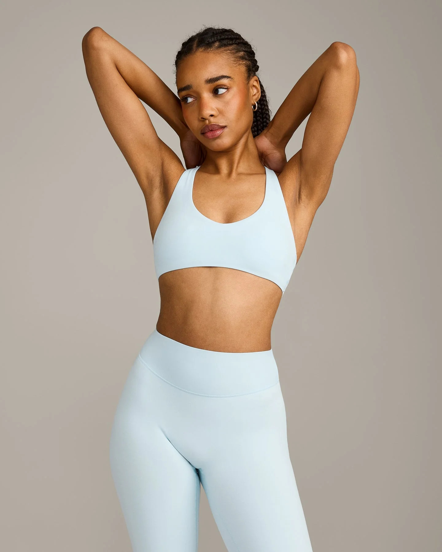 SoftMotion™ Bralette with Gray Logo 
 Cloud Blue | Oner Active (UK / US)