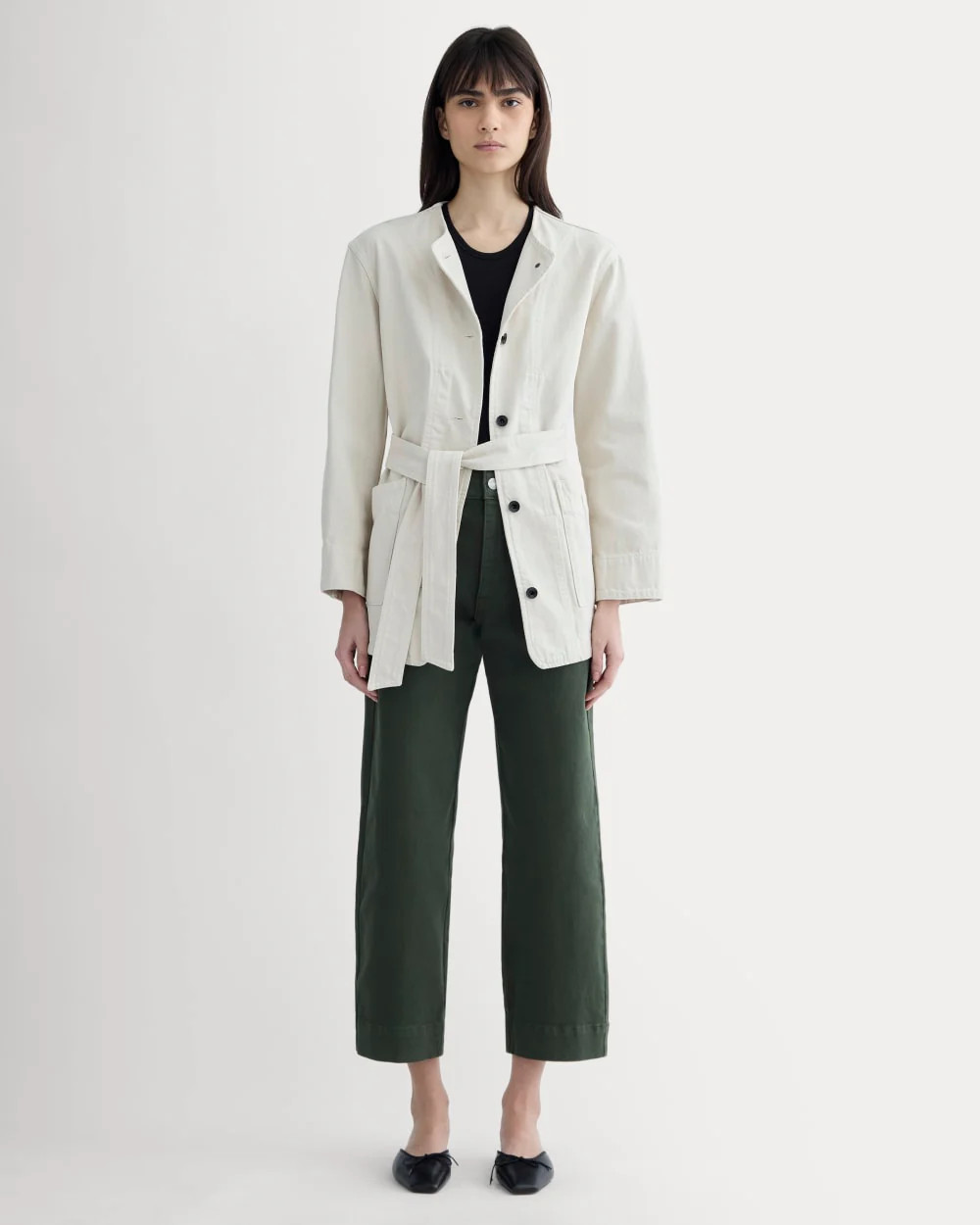 The Utility Straight-Leg Pant | Dark Forest | 26.5" Inseam | Everlane