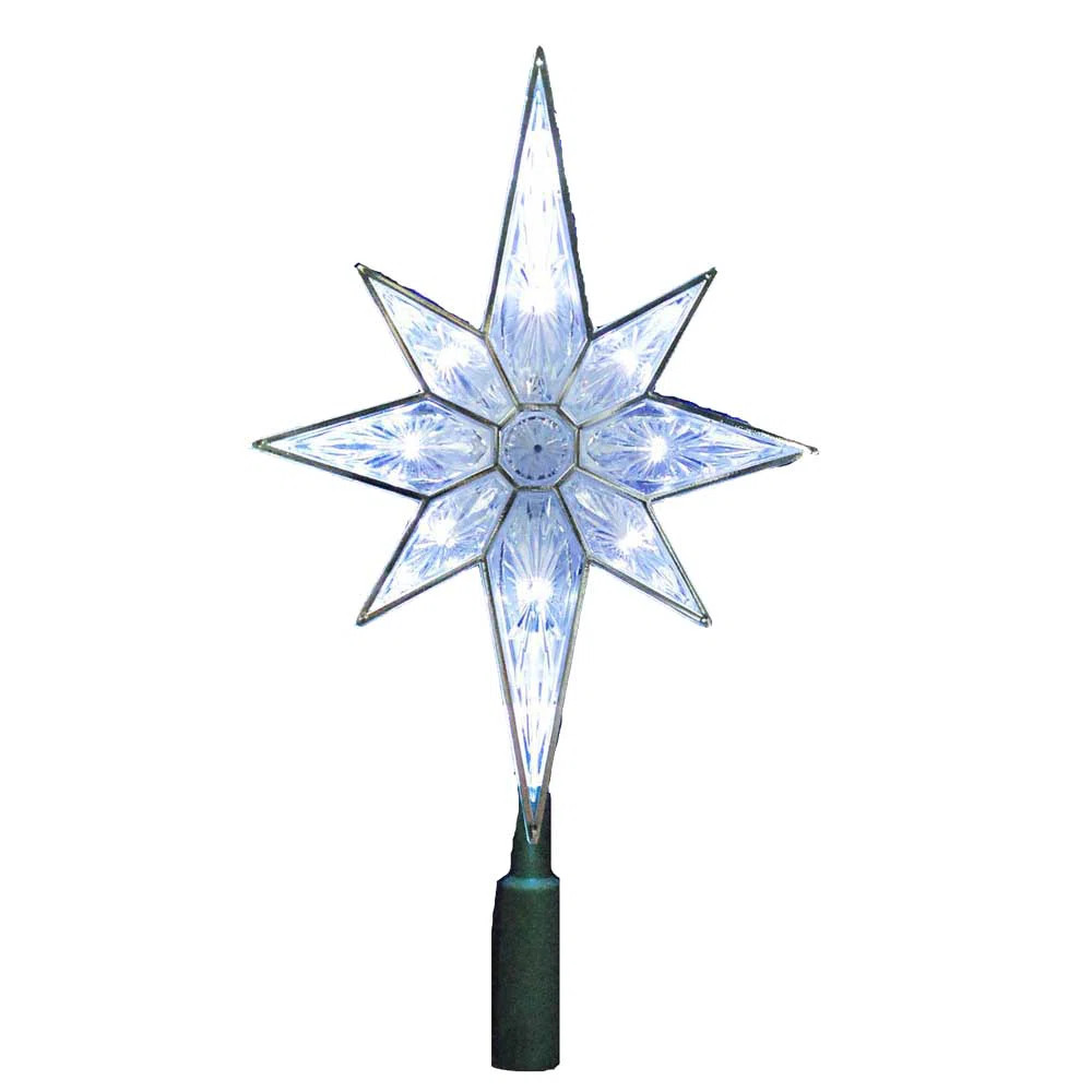 Light Clear LED 8-Point Star Treetop | Wayfair North America