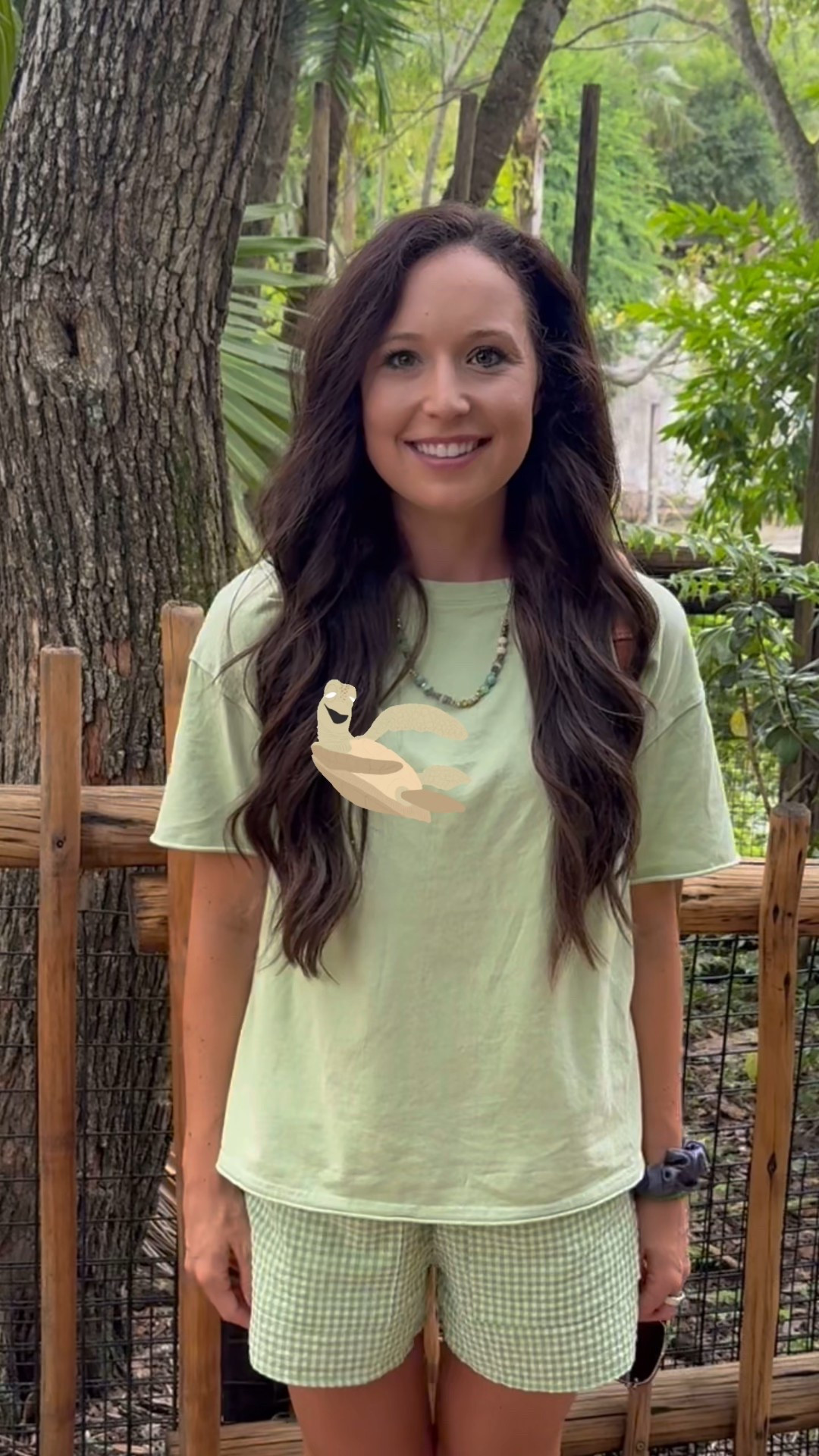 Animal kingdom day- basic tee shirt and gingham shorts 

#LTKTravel #LTKStyleTip #LTKFindsUnder50