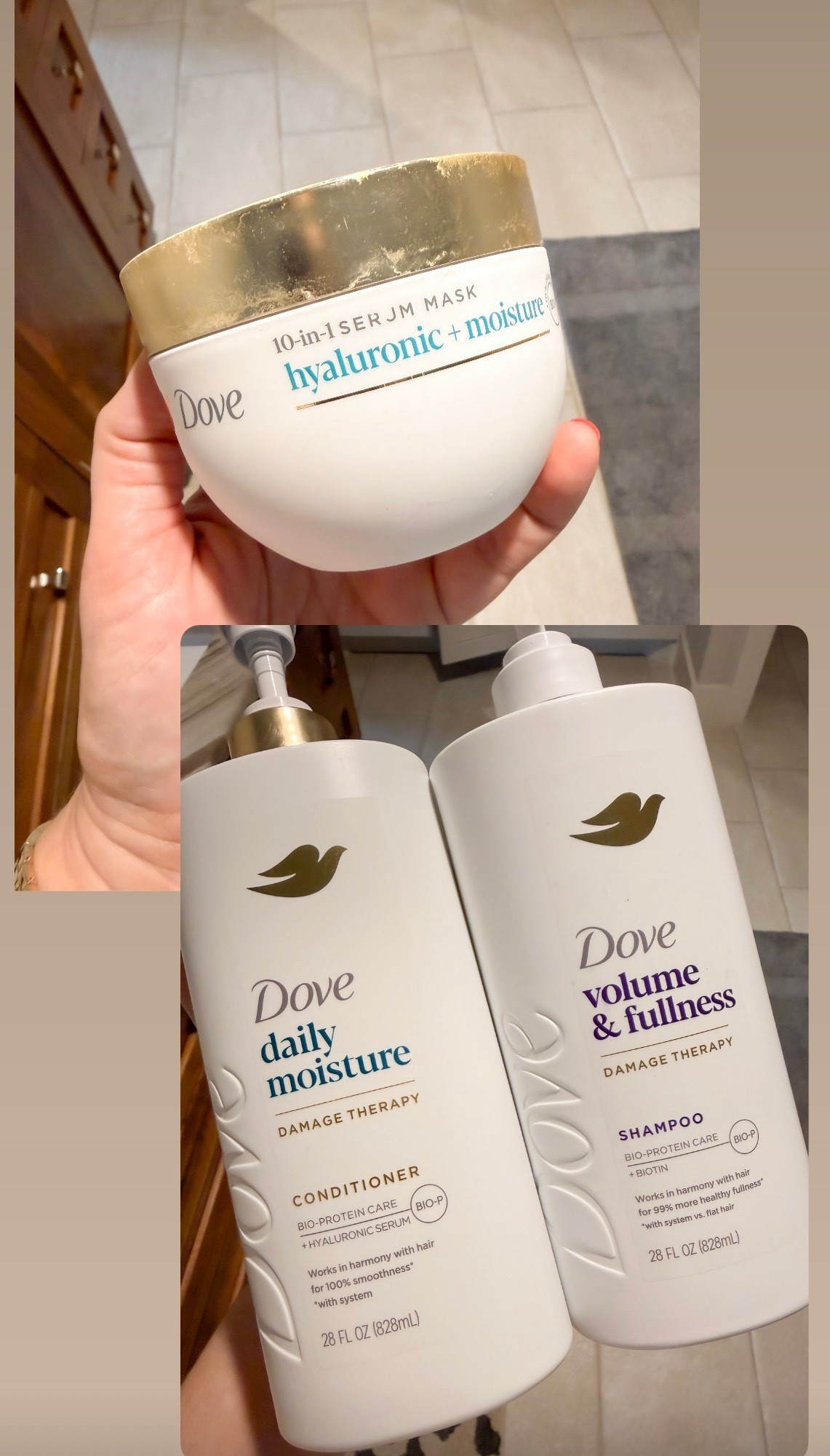 The Dove moisturizing hair mask is a game changer. I recently added in the volume shampoo and daily moisture conditioner and I’m loving those as well. 



Hsir products, hair stylist, hair care favorites, Dove beauty products, dove moisturizing hair mask, Dove mask, 

#LTKOver40 #LTKdayinmylife #LTKBeauty